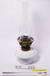 Petroleumlampe aus Keramik